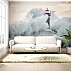 Stormy Lighthouse Wall Mural – Dramatic Ocean Waves Coastal Design
