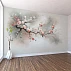 Soft Blossom Branch Wall Mural – Elegant Floral Minimal Design