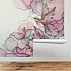 Elegant Bird Floral Wall Mural – Soft Pink Artistic Design Elegant Bird Floral Wall Mural – Soft Pink Artistic Design