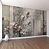 Magnolia Blossom Wall Mural – Vintage Floral Panel Design