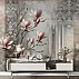 Magnolia Blossom Wall Mural – Vintage Floral Panel Design
