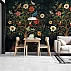 Vintage Tree of Life Wall Mural – Floral Bird Garden Design