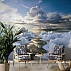 Heavenly Sky River Wall Mural – Dramatic Clouds & Light Landscape