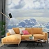 Cloud Sky Wall Mural – Serene Blue Atmosphere Design Cloud Sky Wall Mural – Serene Blue Atmosphere Design