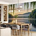 Sunset Lake Wall Mural – Peaceful Willow Nature Landscape Sunset Lake Wall Mural – Peaceful Willow Nature Landscape