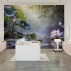 Serene Lotus Pond Wall Mural – Zen Water Garden Nature Design