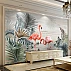 Tropical Flamingo Wall Mural – Exotic Botanical Jungle Design Tropical Flamingo Wall Mural – Exotic Botanical Jungle Design