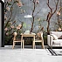 Blossom Bird Wall Mural – Serene Nature Floral Design