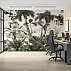 Vintage Tropical Lake Wall Mural – Soft Palm Botanical Landscape Vintage Tropical Lake Wall Mural – Soft Palm Botanical Landscape
