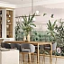 Soft Tropical Garden Wall Mural – Misty Botanical Jungle Design