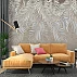 Neutral Palm Leaf Wall Mural – Soft Tropical Minimal Design
