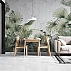 Soft Green Tropical Leaves Wall Mural – Minimal Botanical Design Soft Green Tropical Leaves Wall Mural – Minimal Botanical Design