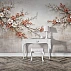 Vintage Blossom Branch Wall Mural – Elegant Soft Floral Design