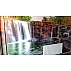 Waterfall Nature Wall Mural – Serene Rock Cascade Landscape Design Waterfall Nature Wall Mural – Serene Rock Cascade Landscape Design